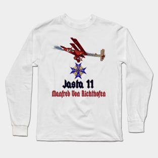 Red Baron Blue Max Long Sleeve T-Shirt